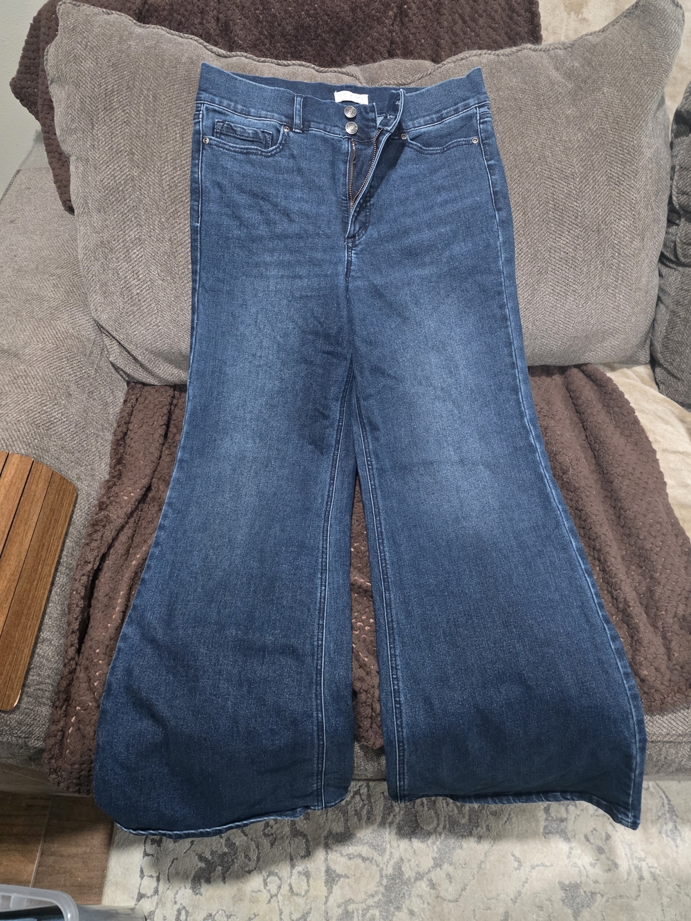 sofia by sofia vergara Dark Blue Wide Flare Jeans